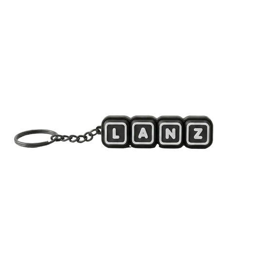Black & White Clicker Keychain
