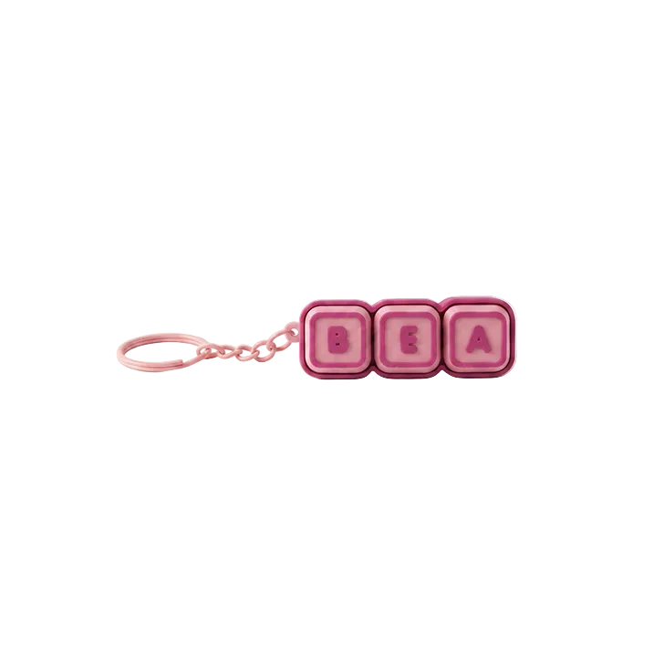 Pink Clicker Keychain