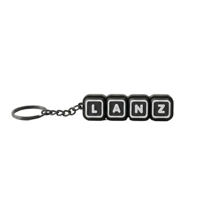 Black & White Clicker Keychain