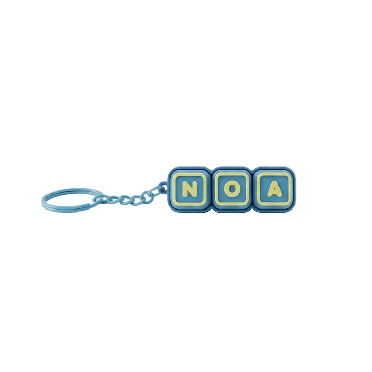 Blue Clicker Keychain