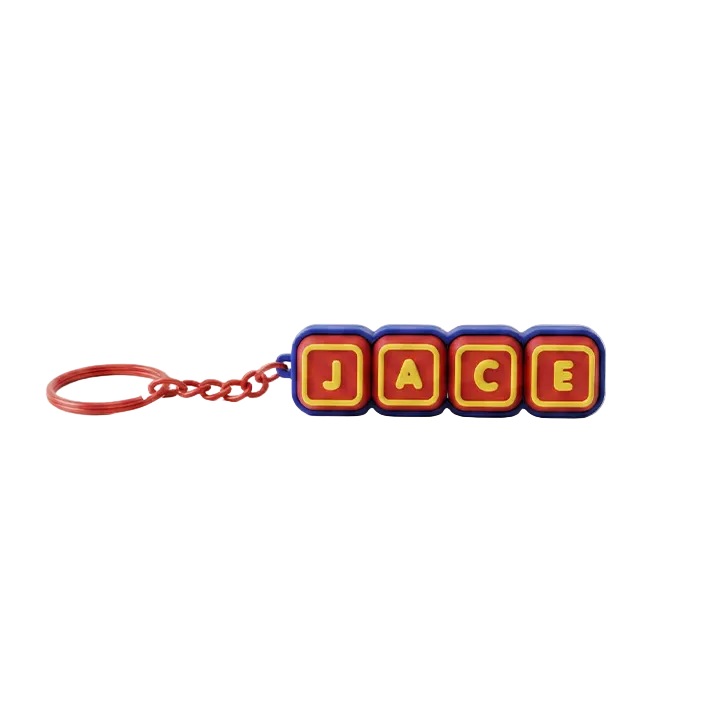 Blue Clicker Keychain
