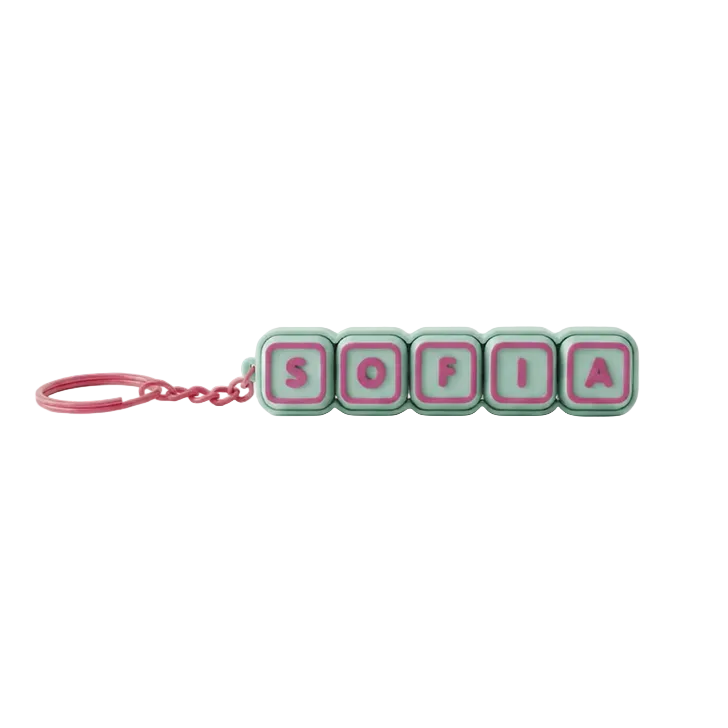Pink Clicker Keychain